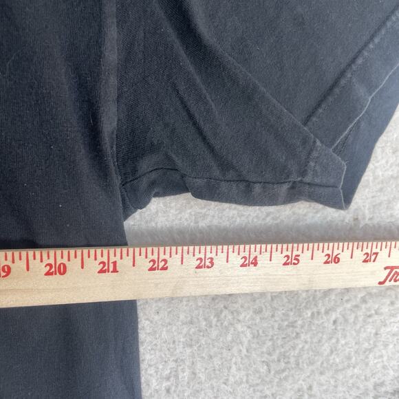 Vintage US Navy Shirt Mens XL Black Signalman Expert Lookout Graphic Tee - Picture 6 of 15